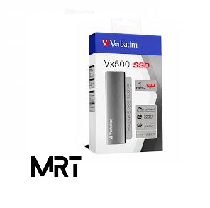 حافظه اس اس دی اکسترنال ورباتیم مدل VX500 ظرفیت 1 ترابایت رابط USB 3.2 Gen2